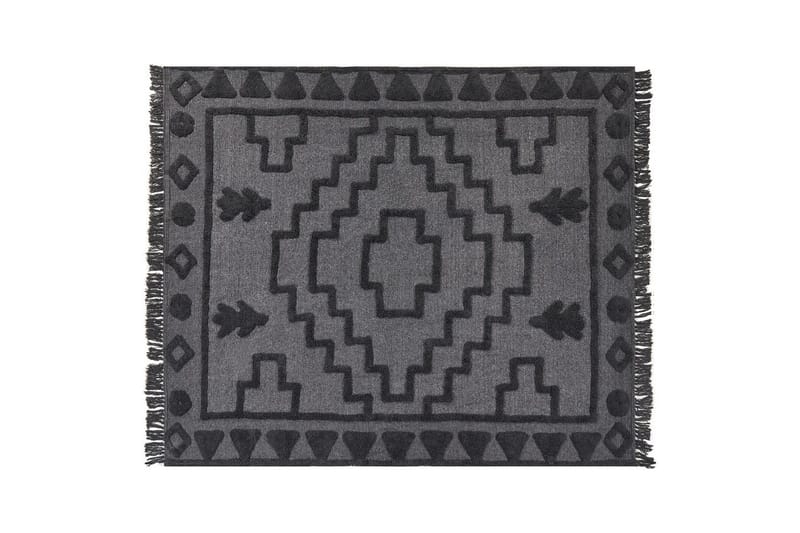 Pläd Chack Grå/svart, 200x220 cm - Grå/svart, 200x220 cm - Textil & mattor - Filt & pläd
