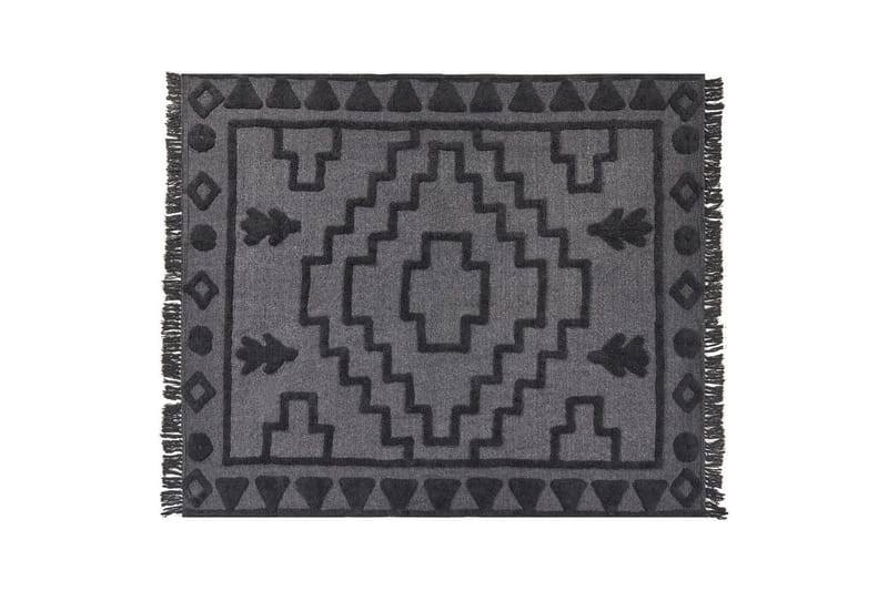 Pläd Chack Grå/svart, 220x240 cm - Grå/svart, 220x240 cm - Textil & mattor - Filt & pläd