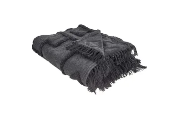 Pläd Chack Grå/svart, 220x240 cm - Grå/svart, 220x240 cm - Textil & mattor - Filt & pläd