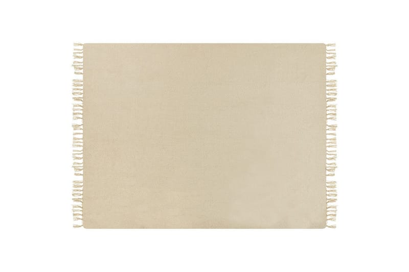 Pläd Chaohani Beige, 150x200 cm - Beige, 150x200 cm - Textil & mattor - Filt & pläd