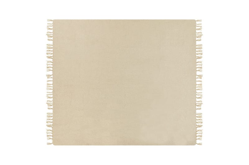 Pläd Chaohani Beige, 200x220 cm - Beige, 200x220 cm - Textil & mattor - Filt & pläd