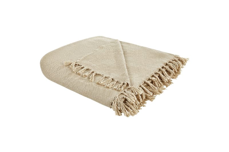 Pläd Chaohani Beige, 220x240 cm - Beige, 220x240 cm - Textil & mattor - Filt & pläd