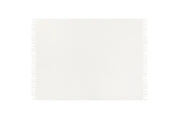 Pläd Chaohani Vit, 150x200 cm - Vit, 150x200 cm - Textil & mattor - Filt & pläd