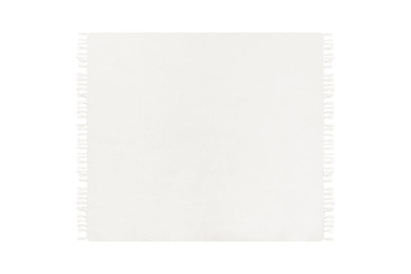 Pläd Chaohani Vit, 200x220 cm - Vit, 200x220 cm - Textil & mattor - Filt & pläd