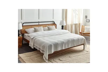 Pläd Chaohani Vit, 220x240 cm - Vit, 220x240 cm - Textil & mattor - Filt & pläd