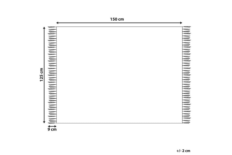 Pläd Chyama 125x150 cm - 125x150 cm - Textil & mattor - Filt & pläd