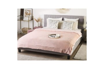 Pläd Gelik Rosa - Rosa - Textil & mattor - Filt & pläd