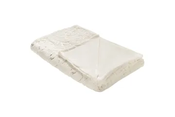 Pläd Godavari Beige/guld, 130x180 cm - Beige/guld, 130x180 cm - Textil & mattor - Filt & pläd