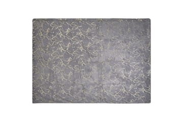 Pläd Godavari Grå/guld, 130x180 cm - Grå/guld, 130x180 cm - Textil & mattor - Filt & pläd