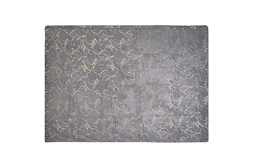 Pläd Godavari Grå/guld, 150x200 cm - Grå/guld, 150x200 cm - Textil & mattor - Filt & pläd