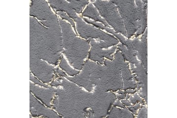 Pläd Godavari Grå/guld, 150x200 cm - Grå/guld, 150x200 cm - Textil & mattor - Filt & pläd