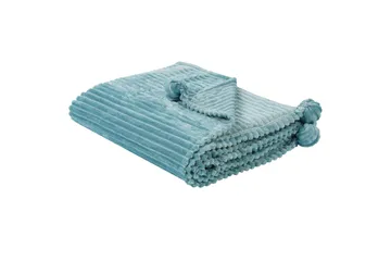 Pläd Kaweri Grön - Grön - Textil & mattor - Filt & pläd