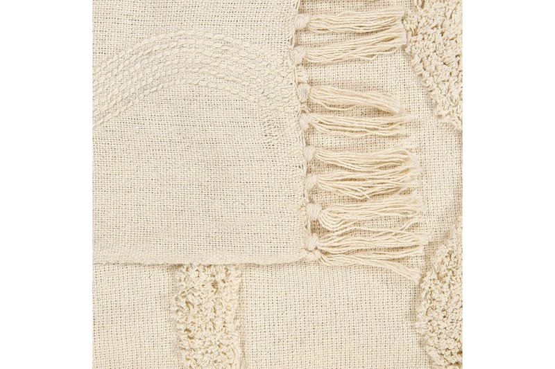 Pläd Khari Beige - Beige - Textil & mattor - Filt & pläd