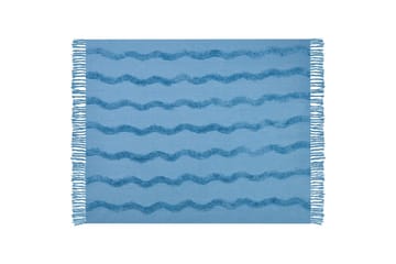 Pläd Khari Blå - Blå - Textil & mattor - Filt & pläd