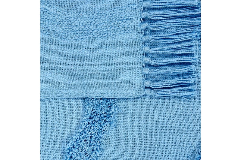 Pläd Khari Blå - Blå - Textil & mattor - Filt & pläd