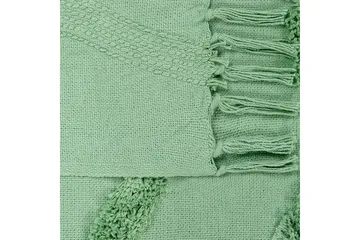 Pläd Khari Grön - Grön - Textil & mattor - Filt & pläd