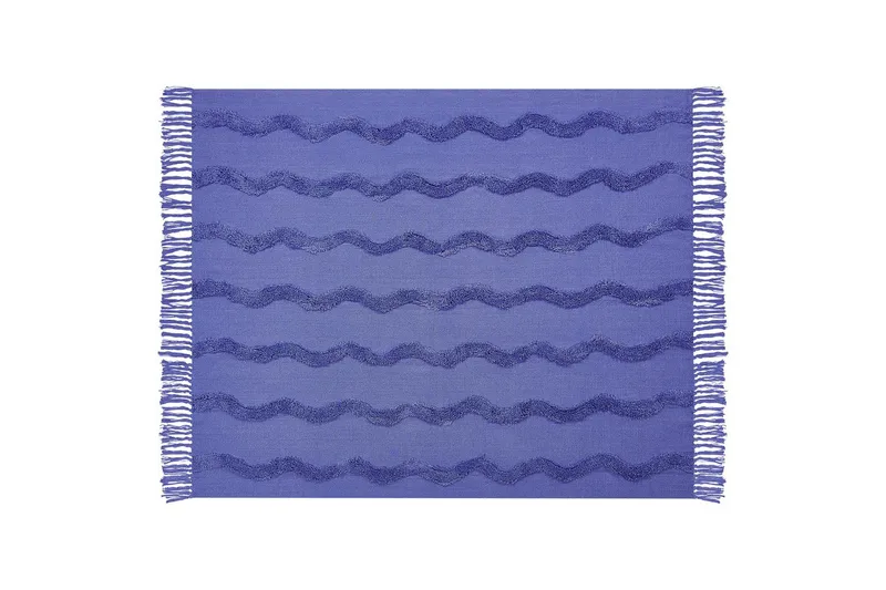 Pläd Khari Violett - Violett - Textil & mattor - Filt & pläd