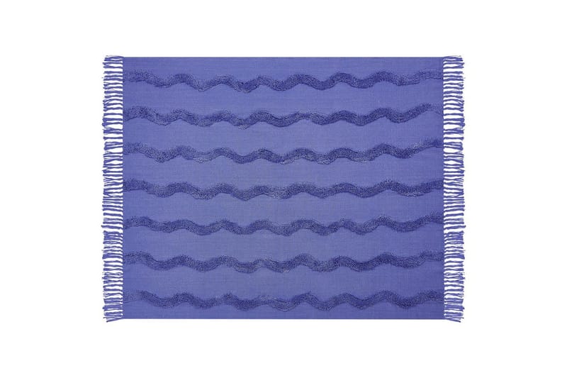 Pläd Khari Violett - Violett - Textil & mattor - Filt & pläd