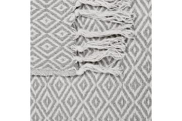 Pläd Mityal Beige/grå - Beige/grå - Textil & mattor - Filt & pläd