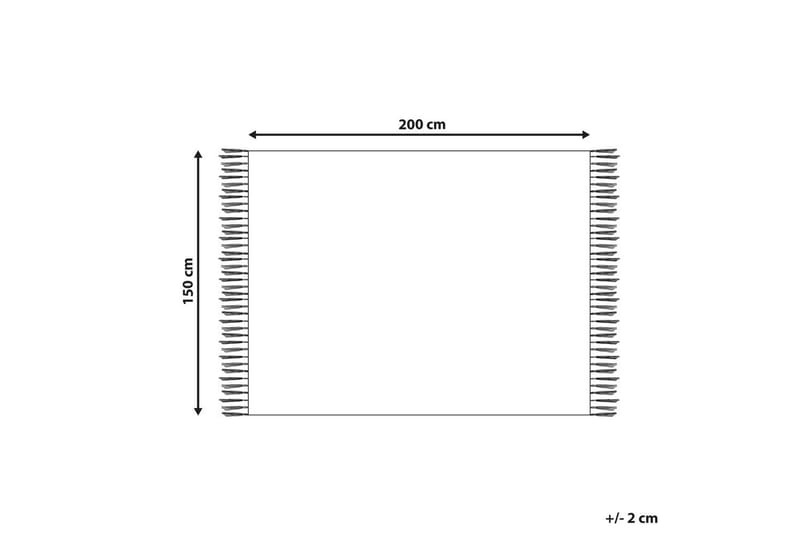 Pläd Najuy 150x200 cm - 150x200 cm - Textil & mattor - Filt & pläd