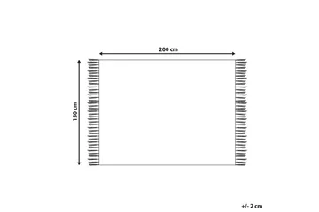 Pläd Najuy 150x200 cm - 150x200 cm - Textil & mattor - Filt & pläd