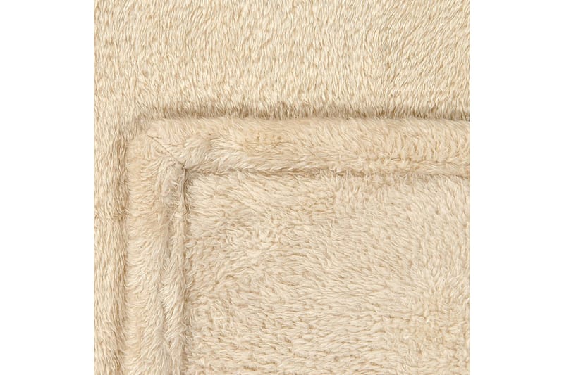 Pläd Namdu Ljusbeige - Ljusbeige - Textil & mattor - Filt & pläd