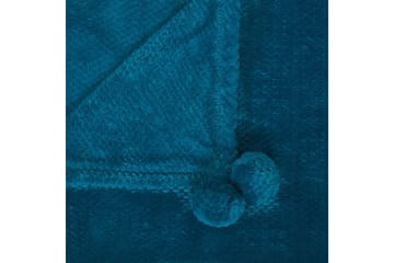 Pläd Saitler Blå, 200x220 cm - Blå, 200x220 cm - Textil & mattor - Filt & pläd