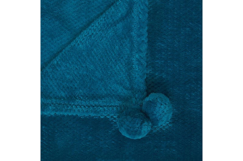 Pläd Saitler Blå, 200x220 cm - Blå, 200x220 cm - Textil & mattor - Filt & pläd