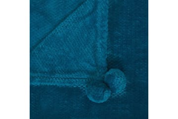 Pläd Saitler Blå, 200x220 cm - Blå, 200x220 cm - Textil & mattor - Filt & pläd
