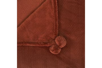 Pläd Saitler Brun, 200x220 cm - Brun, 200x220 cm - Textil & mattor - Filt & pläd