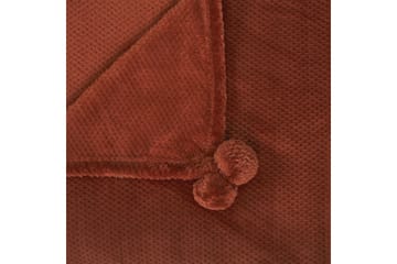 Pläd Saitler Brun, 200x220 cm - Brun, 200x220 cm - Textil & mattor - Filt & pläd