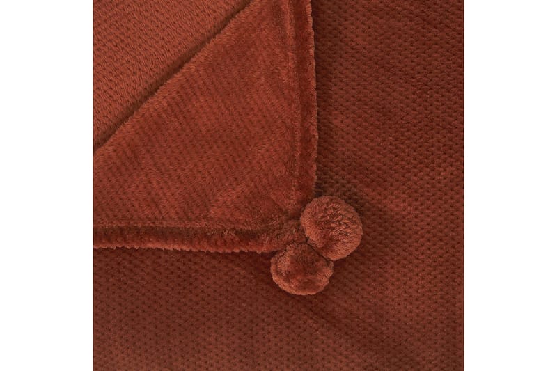 Pläd Saitler Brun, 200x220 cm - Brun, 200x220 cm - Textil & mattor - Filt & pläd