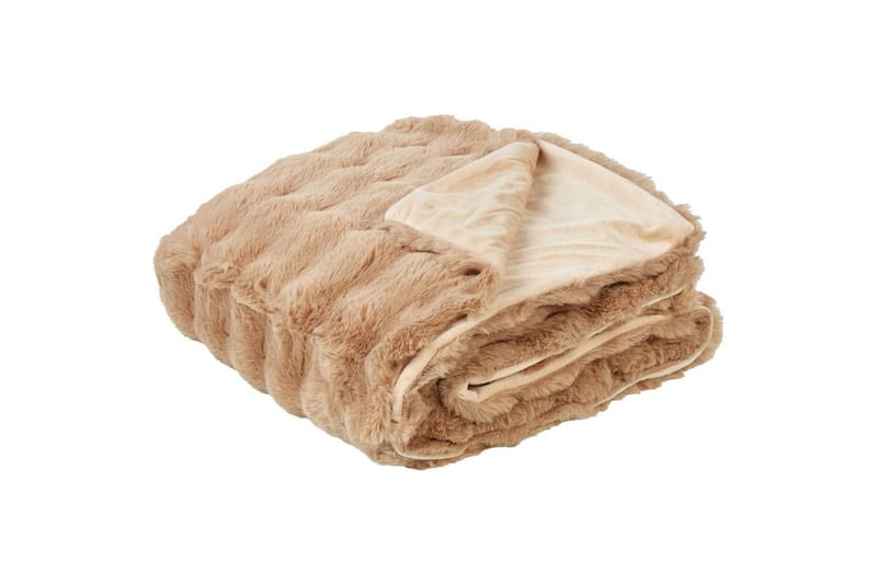 Pläd Salka Brun, 200x220 cm - Brun, 200x220 cm - Textil & mattor - Filt & pläd
