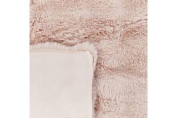 Pläd Salka Rosa, 200x220 cm - Rosa, 200x220 cm - Textil & mattor - Filt & pläd