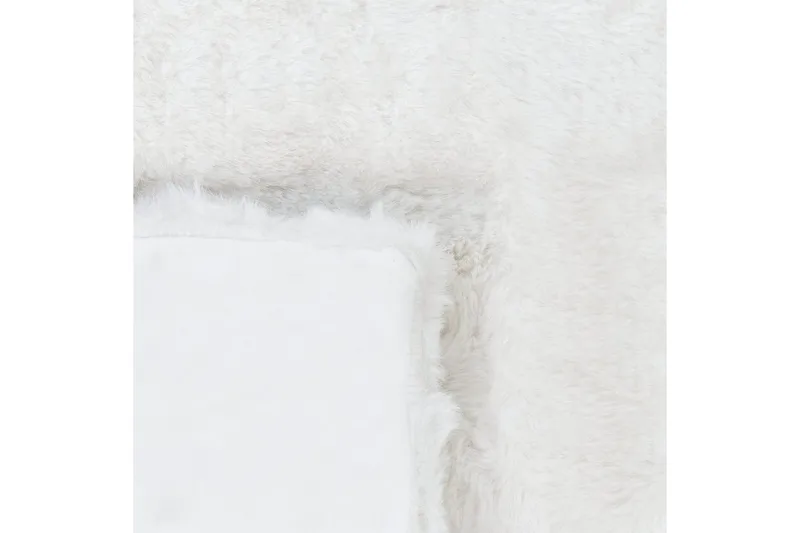 Pläd Salka Vit, 150x200 cm - Vit, 150x200 cm - Textil & mattor - Filt & pläd