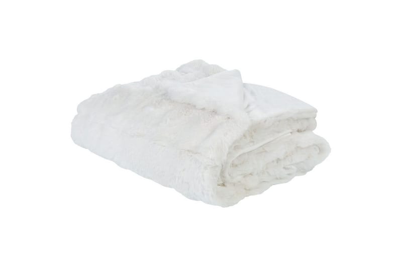 Pläd Salka Vit, 150x200 cm, Vit, 150x200 cm