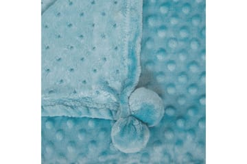 Pläd Samur Blå, 150x200 cm - Blå, 150x200 cm - Textil & mattor - Filt & pläd