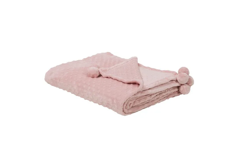 Pläd Samur Rosa, 150x200 cm, Rosa, 150x200 cm