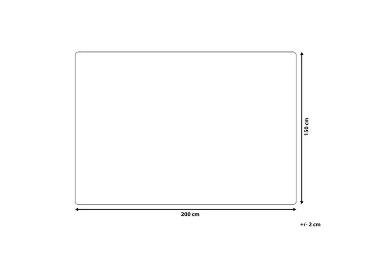 Pläd Samur Vit, 150x200 cm - Vit, 150x200 cm - Textil & mattor - Filt & pläd