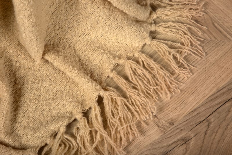 Pläd Smokylane 130x170 cm - Sand - Filt & pläd