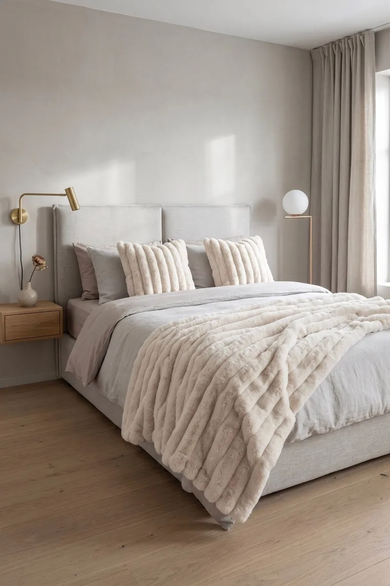Pläd Soho 150x220 cm - Natur - Textil & mattor - Filt & pläd