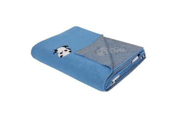 Pläd Talokan Blå/svart/vit - Blå/svart/vit - Textil & mattor - Filt & pläd