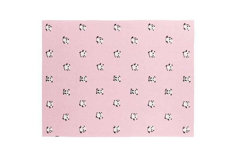 Pläd Talokan Rosa/svart/vit - Rosa/svart/vit - Textil & mattor - Filt & pläd