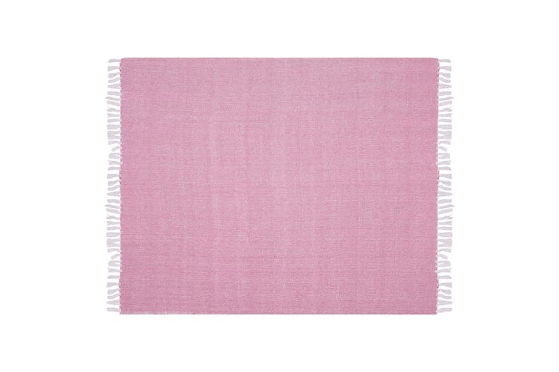 Pläd Tangier Rosa/Vit - Rosa/Vit - Textil & mattor - Filt & pläd