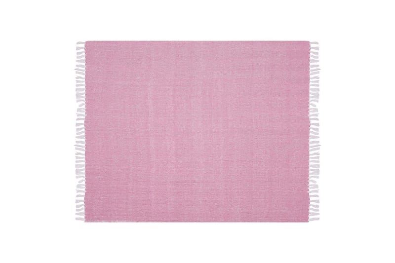 Pläd Tangier Rosa/Vit - Rosa/Vit - Textil & mattor - Filt & pläd