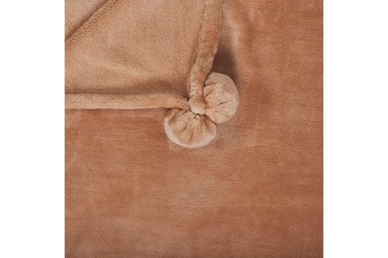 Pläd Terke Brun - Brun - Textil & mattor - Filt & pläd