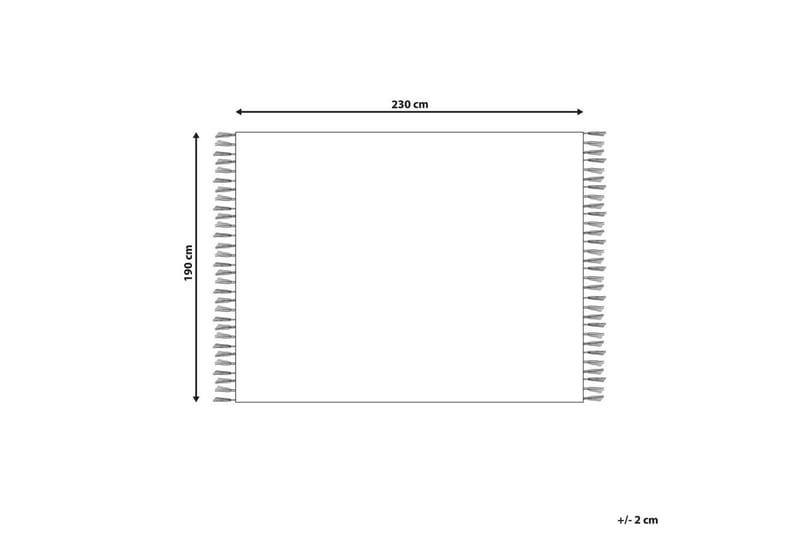Pläd Vella Beige, 190x230 cm - Beige, 190x230 cm - Textil & mattor - Filt & pläd