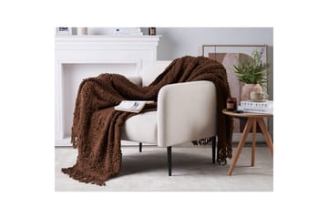 Pläd Vella Brun, 150x200 cm - Brun, 150x200 cm - Textil & mattor - Filt & pläd