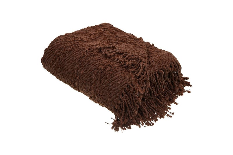 Pläd Vella Brun, 200x220 cm - Brun, 200x220 cm - Textil & mattor - Filt & pläd