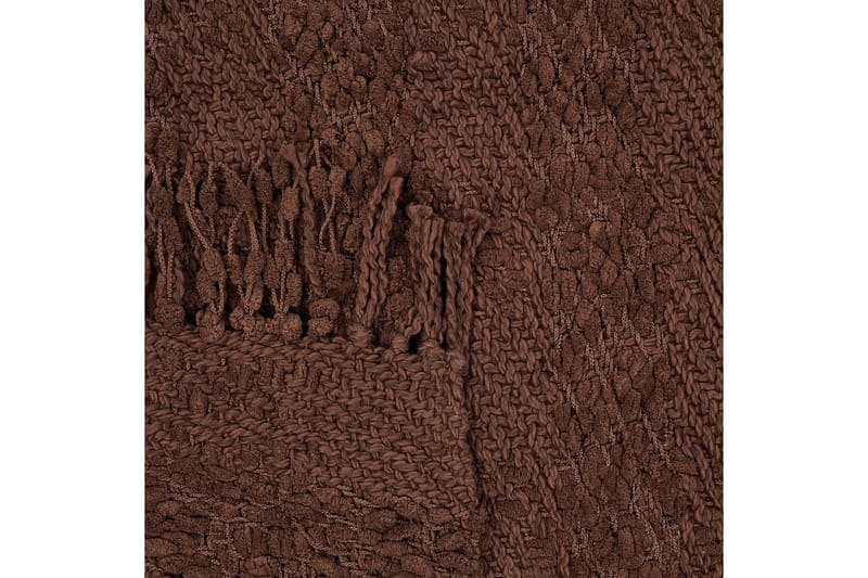 Pläd Vella Brun, 200x220 cm - Brun, 200x220 cm - Textil & mattor - Filt & pläd